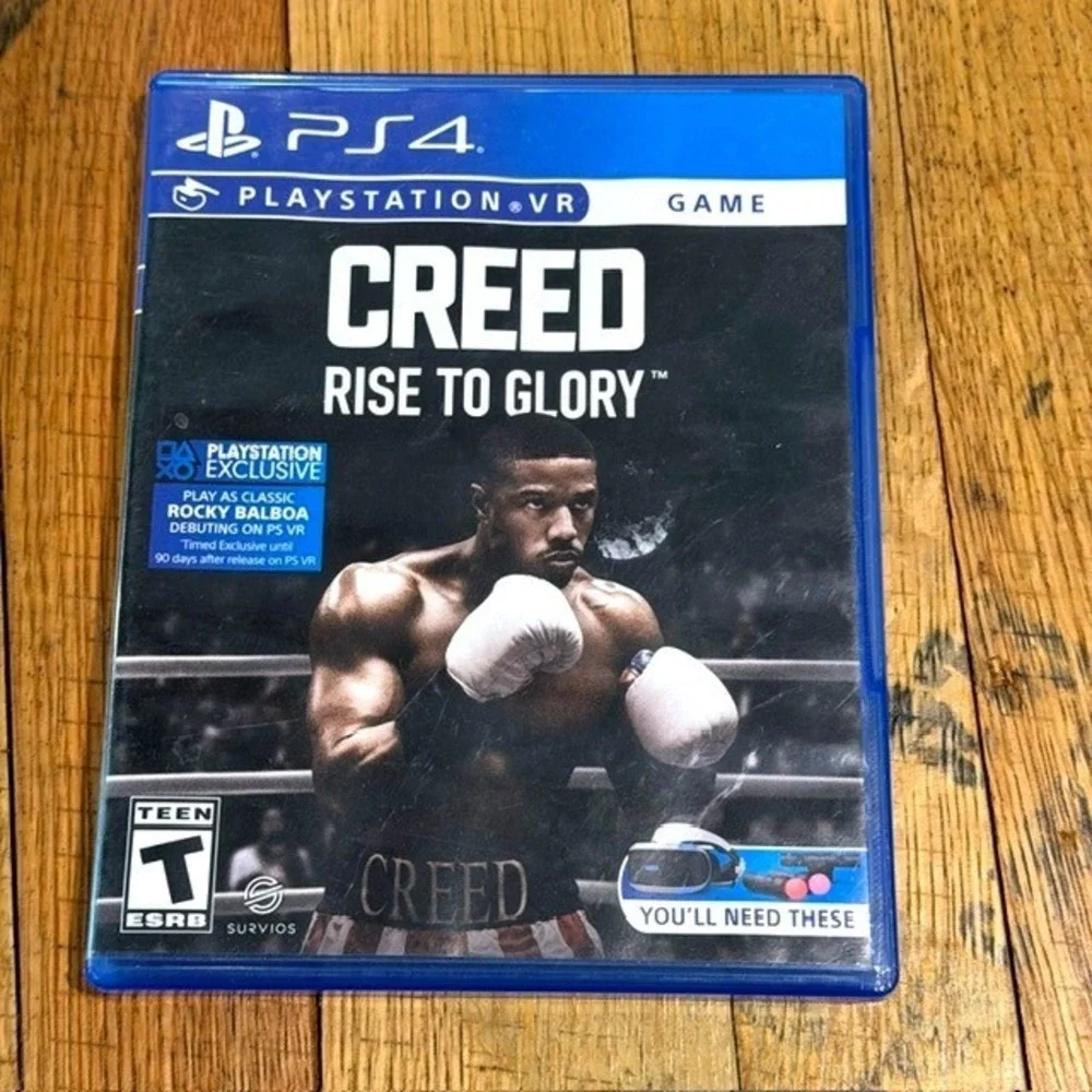 Creed Rise to Glory PS4 PlayStation VR Boxing Game Rocky Balboa PSVR Exclusive